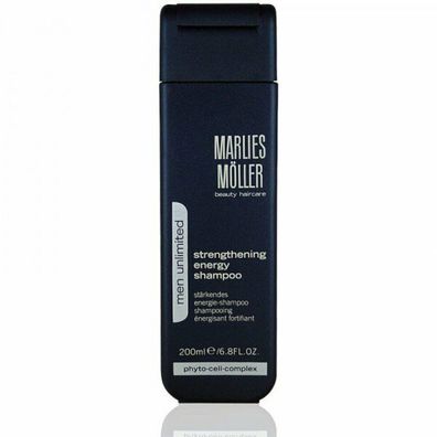 Marlies Moller Men Unlimited Strengthening Energy Shampoo 200ml