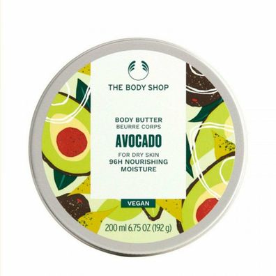 Body shop body butter avocado 200ml