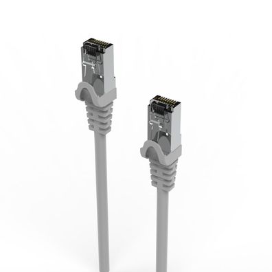 INCA RJ45 Cat7-Kabel Netzwerkkabel Ethernetkabel LAN-Kabel Grau