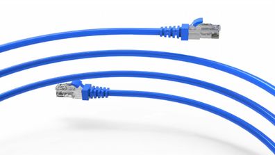 Inca ICAT6-03TM RJ45 Cat6 UTP Netzwerkkabel Ethernetkabel LAN-Kabel Blau 3 Meter