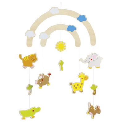 Goki Mobile Dschungelfreunde Holz Babymobile Holzmobile Kindermobile NEU 52935