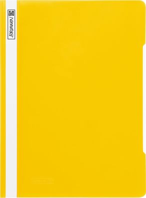 Brunnen Schnellhefter gelb A4 Kunststoff PP 10-2010910