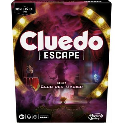 Hasbro Cluedo Escape Der Club der Magier, Gesellschaftsspiel