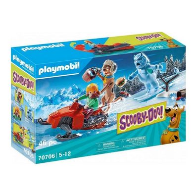 Playmobil 70706 SCOOBY-DOO! Abenteuer mit Snow Ghost, Konstruktionsspielzeug