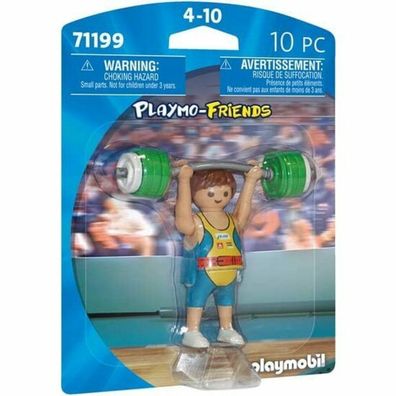 Playmobil 71199 PLAYMO-Friends Gewichtheber, Konstruktionsspielzeug
