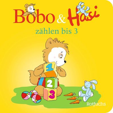 Bobo & Hasi z?hlen bis 3: Z?hlen lernen mit Bobo Siebenschl?fer | Pappbilde ...