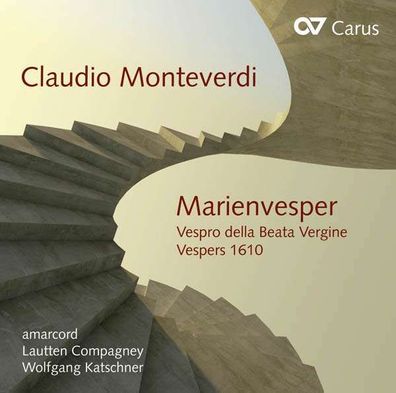 Claudio Monteverdi (1567-1643): Vespro della beata vergine - Carus 4009350833944 - (