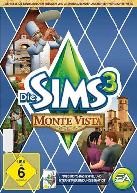 Die Sims 3 Monte Vista Add-On (PC, 2013, Nur EA APP Key Download Code) No DVD