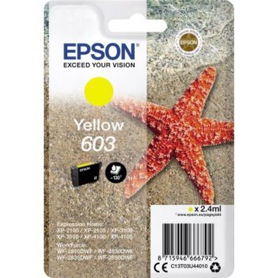 Epson Epson Ink 603 Yellow Gelb (C13T03U44010)