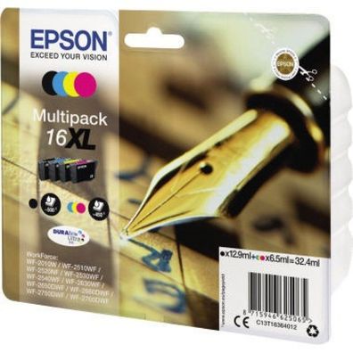 Epson Epson Ink No 16XL Epson16XL Epson 16XL Multipack (C13T16364012)