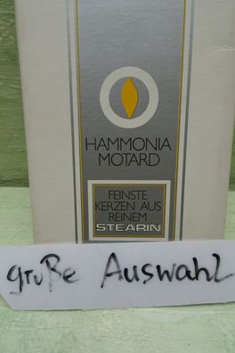 Hammonia Motard Berlin Pyramiden- Leuchterkerzen Adventskerzen Stearin gedrehte.....