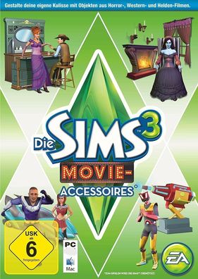 Die Sims 3 Movie Stuff (PC, 2013, Nur EA APP Key Download Code) Keine DVD, No CD