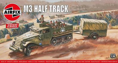 Airfix M3 Half Track Panzer Halbkette in 1:76 1602318 Airfix A02318V Bausatz