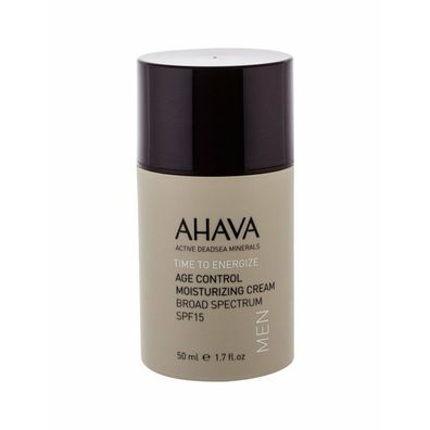 Ahava Men Age Control Feuchtigkeitscreme Spf 15 50ml Hautpflege 50
