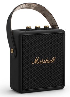 Marshall Stockwell II tragbarer Lautsprecher, Black & Brass