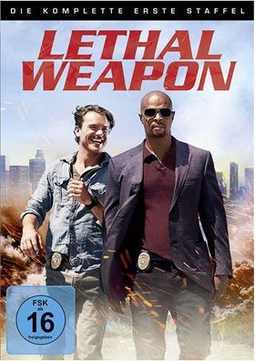 Lethal Weapon - Staffel #1 (DVD) Min: / DD5.1/ WS 4Disc - WARNER HOME 1000653755 -