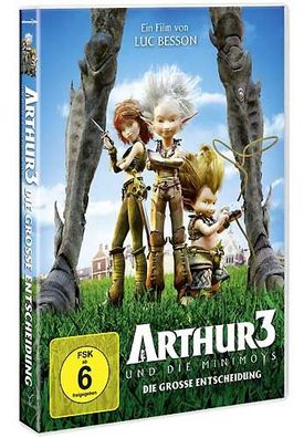 Arthur und die Minimoys 3 (DVD) Min: 97/ DD5.1/ WS - Leonine 88697827069 - (DVD Video