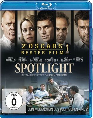 Spotlight (BR) Min: 129/ DD5.1/ WS - Paramount/ CIC 8307722 - (Blu-ray Video / Drama)