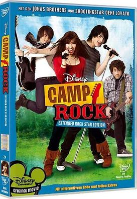Camp Rock 1 (DVD) Min: 94/ DD5,1/ WS - Disney BGA0039604 - (DVD Video / Komödie)