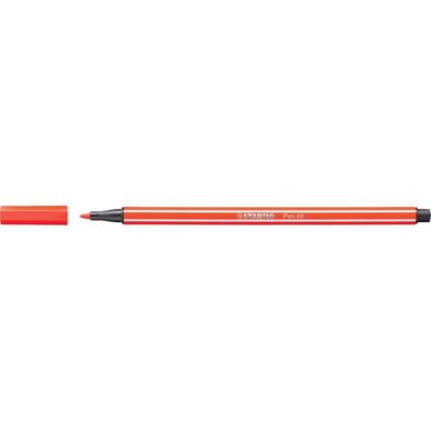Stabilo Fasermaler Pen 68 1 mm hellrot 68/40 Faserschreiber Filzstift NEU