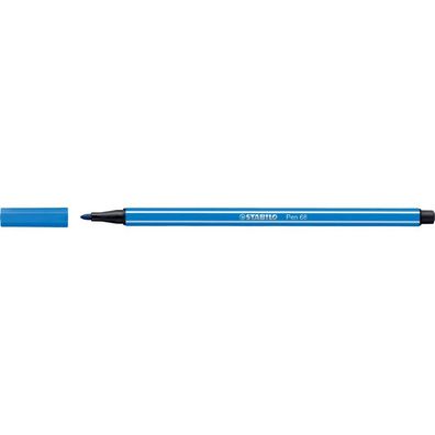 Stabilo Fasermaler Pen 68 1 mm dunkelblau 68/41 Faserschreiber Filzstift NEU