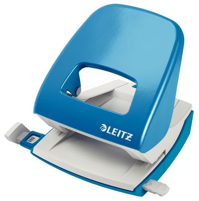 LEITZ Bürolocher NeXXt Metall Locher hellblau 5008-00-30 bis zu 30 Blatt 80 g/ m²