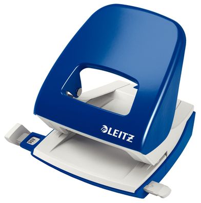 LEITZ Bürolocher NeXXt Metall Locher blau 5008-00-35 bis zu 30 Blatt 80 g/ m²