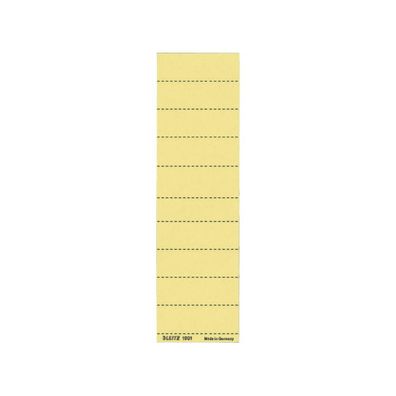 LEITZ Beschriftungsschild gelb blanco 100 Stück 1901-00-15 Schild f. Hängemappe