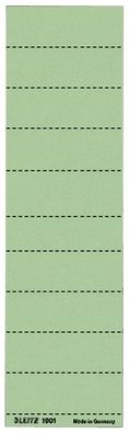 LEITZ Beschriftungsschild grün blanco 100 Stück 1901-00-55 Schild f. Hängemappe