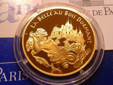 20 euro 2003 PP Frankreich Schneewitchen Märchenserie 17g Gold 920er