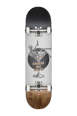 GLOBE Skateboard G1 Excess white/ brown 8.0