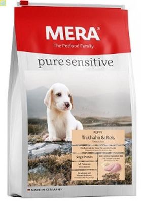 Mera Dog Pure Sensitive Puppy Truthahn &amp; Reis 4kg