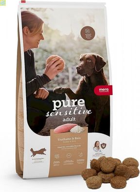 Mera Dog Pure Sensitive Truthahn &amp; Reis 12,5kg