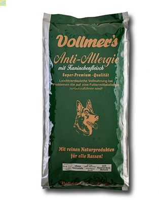 Vollmers Anti Allergie mit Kaninchen 15 kg