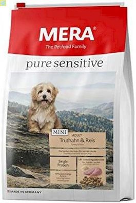 Mera Dog Pure Sensitive Mini Truthahn &amp; Reis 1kg