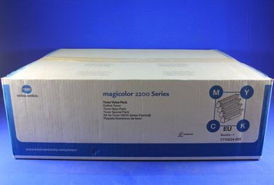 Konica Minolta Magicolor 1710524-001 Toner Rainbow-Kit (c / m / y / k) -Bulk