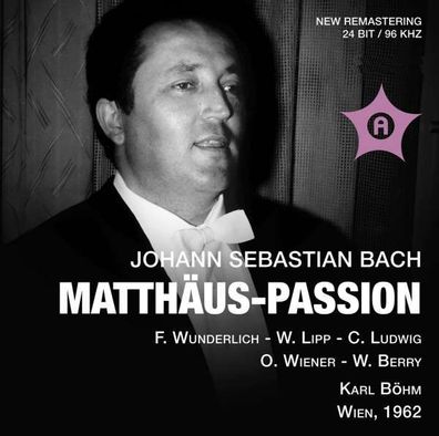 Matthäus-Passion BWV 244: Johann Sebastian Bach (1685-1750) - Andromeda 3830257491...