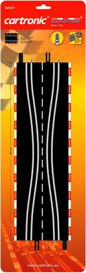 Cartronic Car Speed Schikane (2 Stück) 1:43er Schienen Autobahn Modellautos