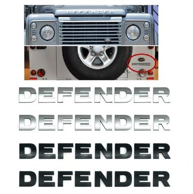 auto kofferraum logo defender abzeichen Defender emblem badge range rover defender