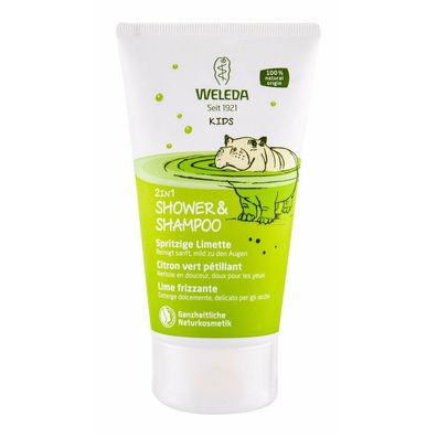 Weleda Kids Shampoo & Shower 2in1 Limette, 150 ml