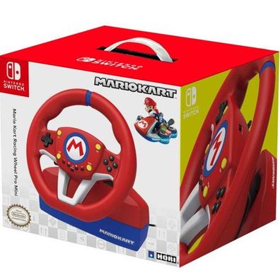 Switch Lenkrad HORI Mini Mario Kart Racing Wheel Pro - Hori NSW-204U - (Nintendo...