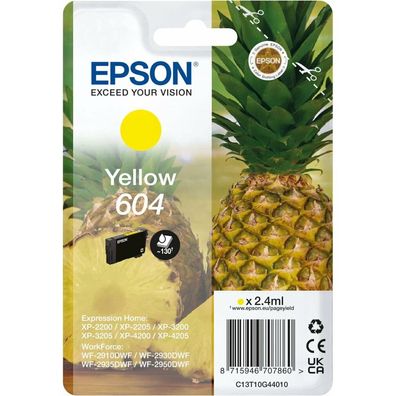 Epson 604T10G44 gelb Tintenpatrone