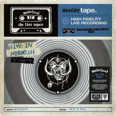 Motörhead: Mot?rhead - The L?st Tapes Vol. 2 (Limited Edition) (Blue Vinyl) - - ...