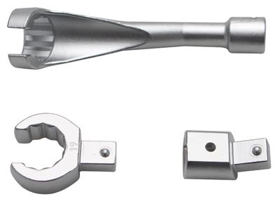 BGS technic Spezial-Schlüssel für Abgastemperatursensor | SW 19 mm | für VAG | 3-tlg.