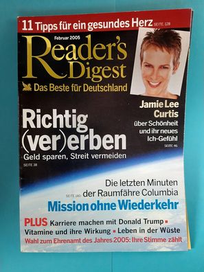 Monatsheft Reader`s Digest - Februar 2005 - Rarität