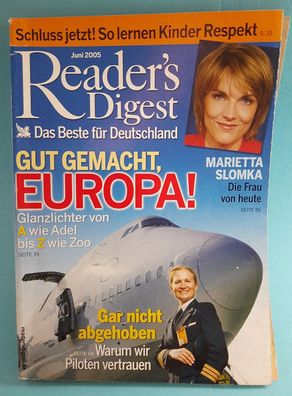 Monatsheft Reader`s Digest - Juni 2005 - Rarität