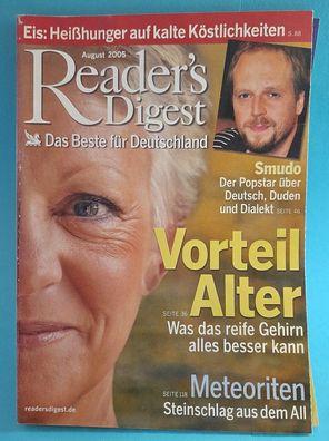 Monatsheft Reader`s Digest - August 2005 - Rarität