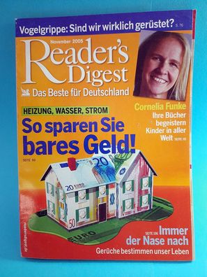 Monatsheft Reader`s Digest - November 2005 - Rarität