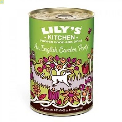 6 x Lilys Kitchen Dog An English Garden Party 400g