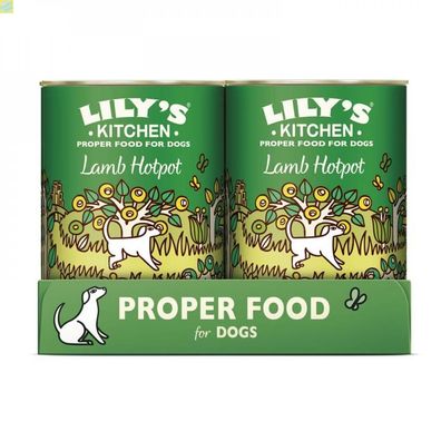 6 x Lilys Kitchen Dog Lamb Hotpot 400g
